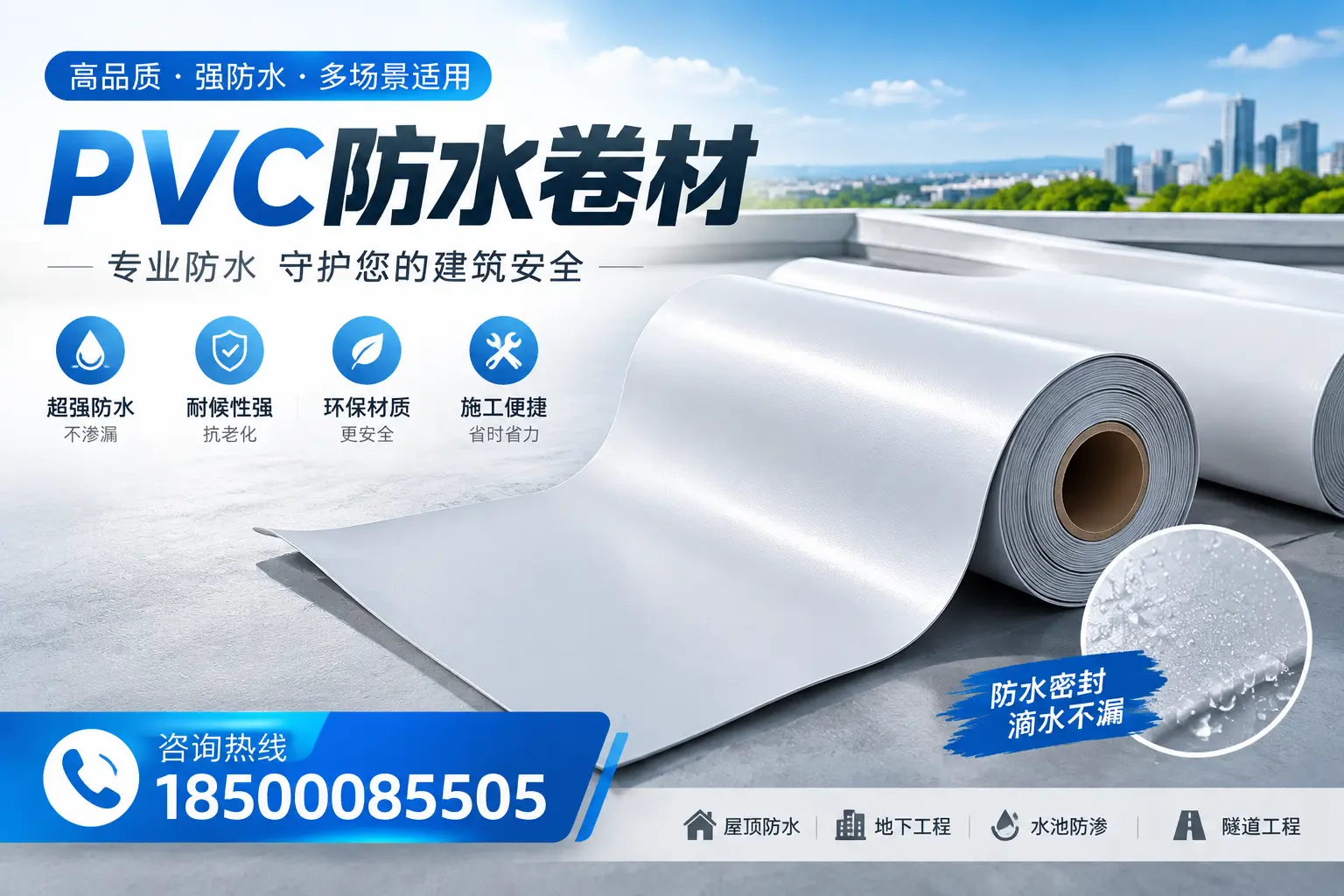 PVC防水卷材的市场竞争分析，保山品牌选择参考